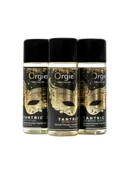 CONJUNTO DE ÓLEOS DE MASSAGEM TANTRIC SENSUAL MINI SIZE 3X30ML ORGIE