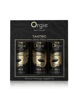 CONJUNTO DE ÓLEOS DE MASSAGEM TANTRIC SENSUAL MINI SIZE ORGIE