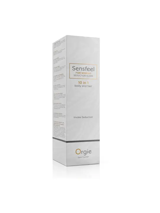 LOÇÃO PARA CORPO E CABELO COM FEROMONAS SENSFEEL FOR WOMEN 100ML ORGIE