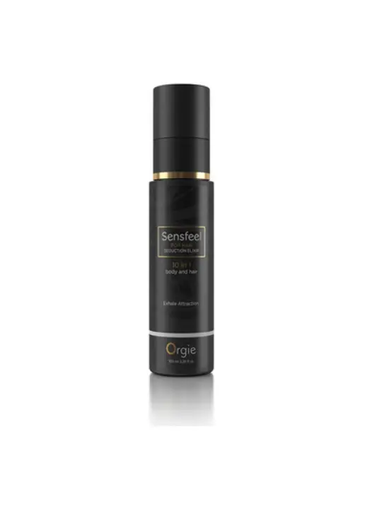 LOÇÃO PARA CORPO E CABELO COM FEROMONAS SENSFEEL FOR MEN 100ML ORGIE