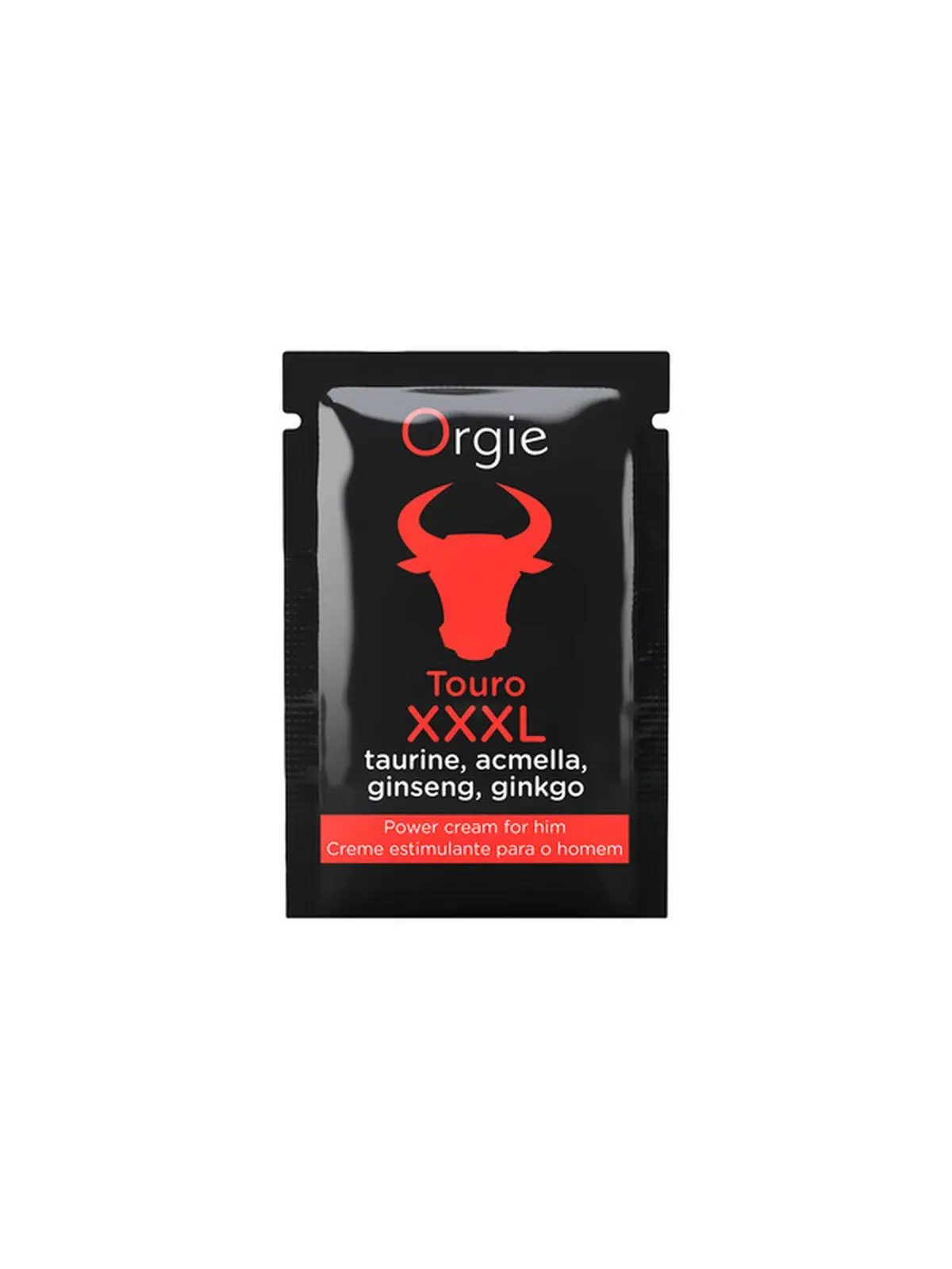 SAQUETA DE CREME ESTIMULANTE TOURO XXXL 2ML ORGIE
