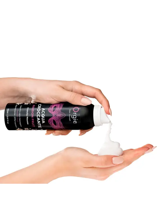 ESPUMA DE MASSAGEM CRACKELING ACQUA CROCCANTE DE MARACUJÁ 150ML ORGIE