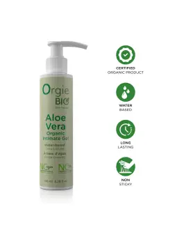 GEL LUBRIFICANTE À BASE DE ÁGUA BIO ALOE VERA 100ML ORGIE