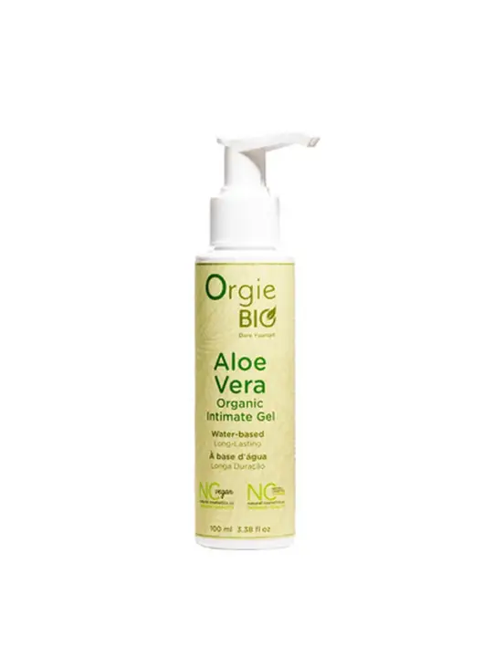 GEL LUBRIFICANTE À BASE DE ÁGUA BIO ALOE VERA 100ML ORGIE
