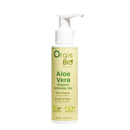 GEL LUBRIFICANTE À BASE DE ÁGUA BIO ALOE VERA 100ML ORGIE