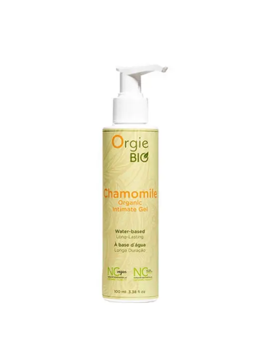 GEL LUBRIFICANTE À BASE DE ÁGUA BIO CHAMOMILE 100ML ORGIE