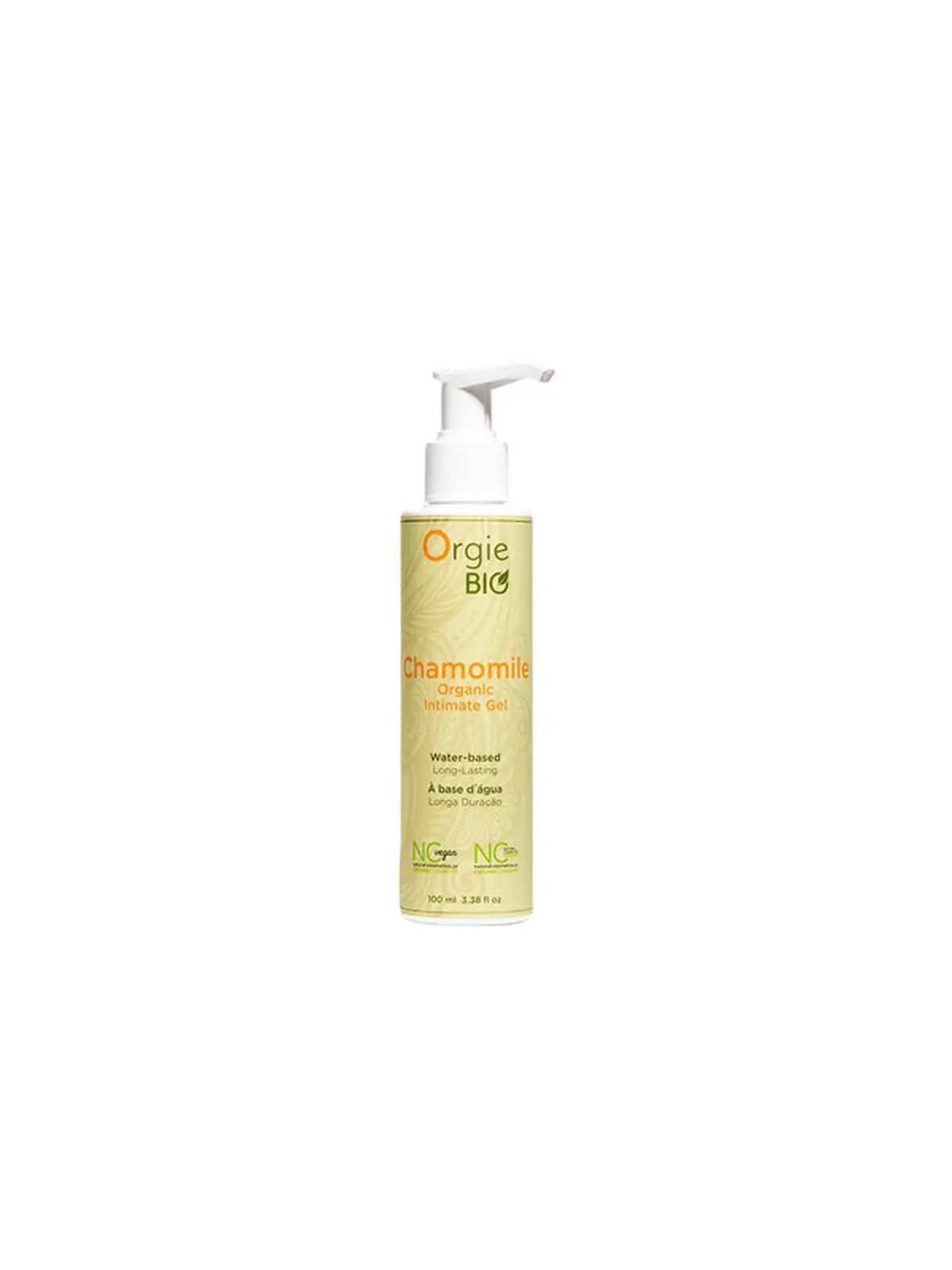 GEL LUBRIFICANTE À BASE DE ÁGUA BIO CHAMOMILE 100ML ORGIE