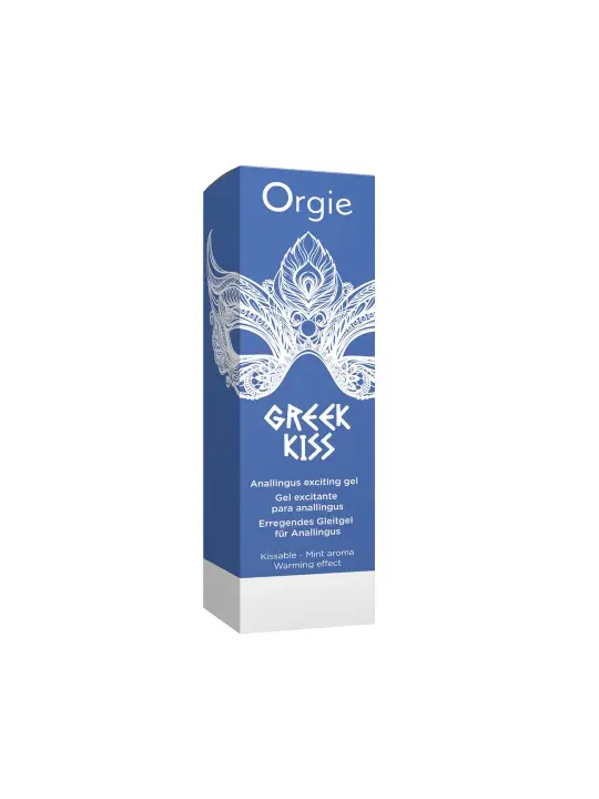 GEL DE MASSAGEM ANAL COM EFEITO CALOR GREEK KISS 50ML ORGIE