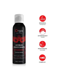 ESPUMA DE MASSAGEM CRACKELING ACQUA CROCANTE 5 FL OZ 150ML ORGIE