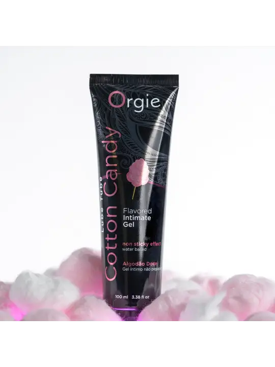 LUBRIFICANTE À BASE DE ÁGUA COM SABOR A ALGODÃO DOCE 100ML ORGIE