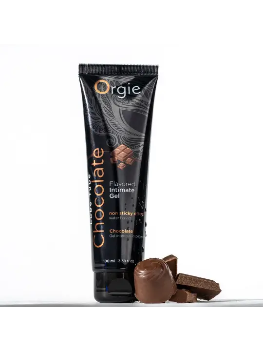 LUBRIFICANTE À BASE DE ÁGUA COM SABOR A CHOCOLATE 100ML ORGIE