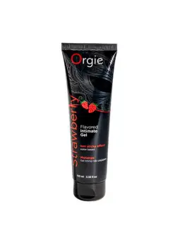 LUBRIFICANTE À BASE DE ÁGUA COM SABOR A MORANGO 100ML ORGIE