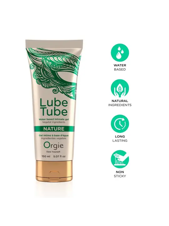 LUBRIFICANTE À BASE DE ÁGUA NATURE 150ML ORGIE