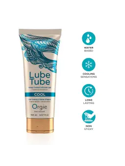 LUBRIFICANTE À BASE DE ÁGUA COM EFEITO FRIO 5 FL OZ 150ML ORGIE