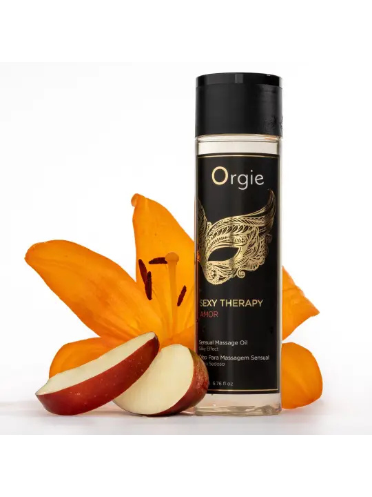 ÓLEO DE MASSAGEM SEXY THERAPY AMOR 200ML ORGIE