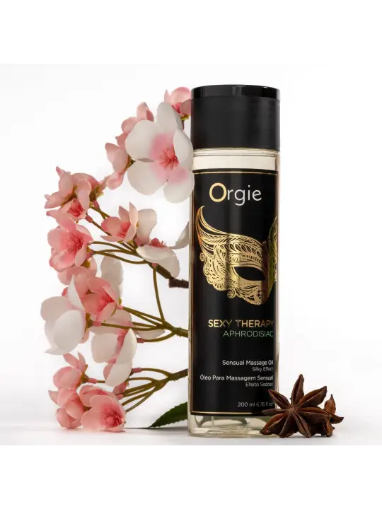 ÓLEO DE MASSAGEM SEXY THERAPY APHRODISIAC 200ML ORGIE