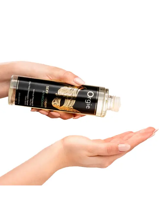 ÓLEO DE MASSAGEM SEXY THERAPY APHRODISIAC 200ML ORGIE