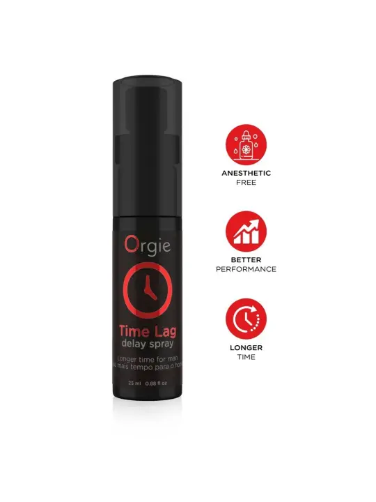 SPRAY RETARDANTE TIME LAG DELAY SPRAY 25ML ORGIE SPRAY RETARDANTE TIME LAG DELAY SPRAY 25ML ORGIE