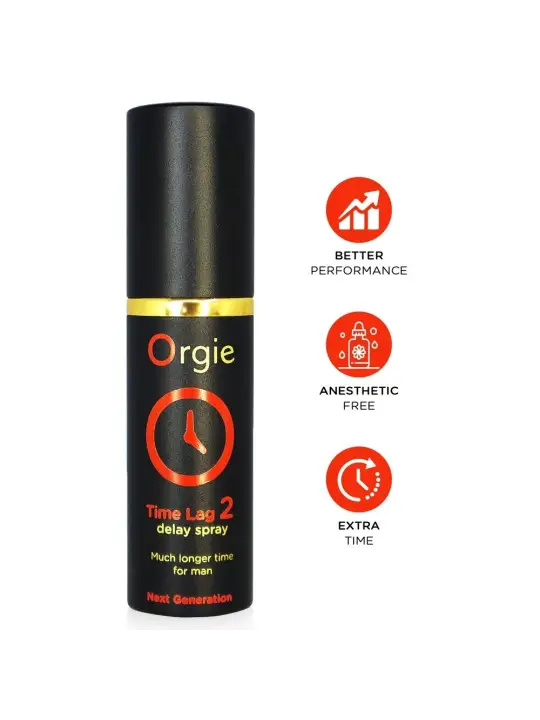 SPRAY RETARDANTE TIME LAG 2 10ML ORGIE