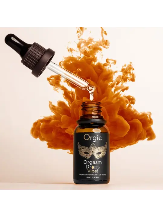 GOTAS COM EFEITO VIBRATÓRIO ORGASM DROPS VIBE 15ML ORGIE