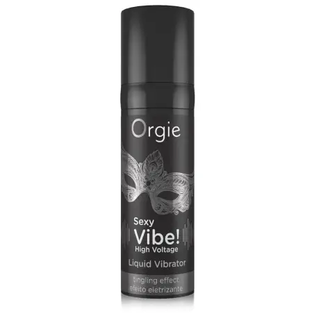 GEL COM VIBRAÇÃO SEXY VIBE HIGH VOLTAGE 15ML ORGIE