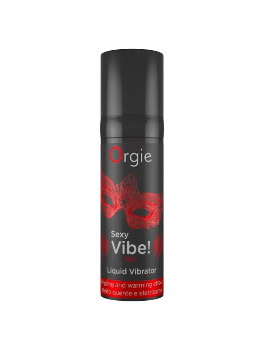 GEL COM VIBRAÇÃO E COM EFEITO DE AQUECIMENTO SEXY VIBE 15ML ORGIE