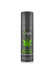 GEL COM VIBRAÇÃO INTENSE ORGASM HEMP 15ML ORGIE