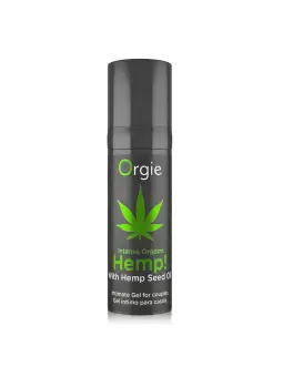 GEL COM VIBRAÇÃO INTENSE ORGASM HEMP 15ML ORGIE