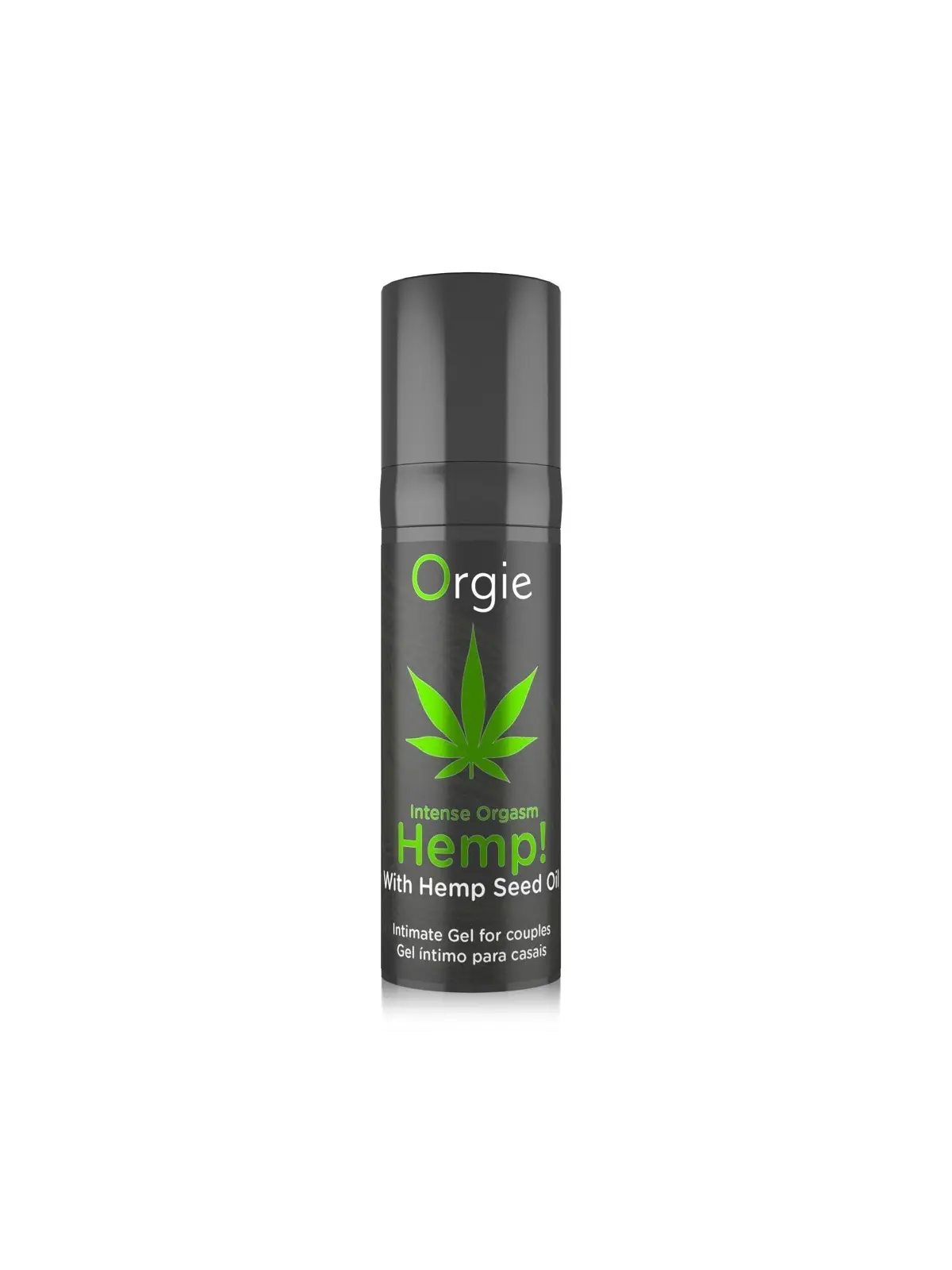 GEL COM VIBRAÇÃO INTENSE ORGASM HEMP 15ML ORGIE
