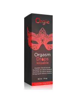 GOTAS BEIJÁVEIS ORGASM DROPS KISSABLE 30ML ORGIE