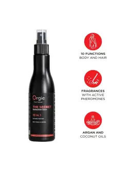 LOÇÃO HIDRATANTE PARA CORPO E CABELO THE SECRET SEDUCTION ELIXIR 200ML ORGIE