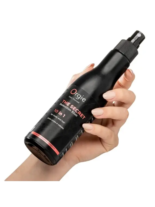 LOÇÃO HIDRATANTE PARA CORPO E CABELO SECRET SEDUCTION ELIXIR 200ML ORGIE