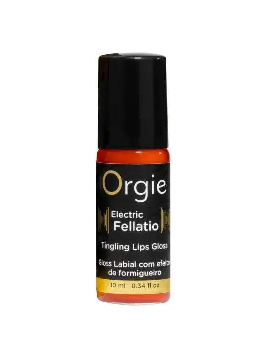 GLOSS COM EFEITO VIBRATÓRIO ELECTRIC FELLATIO 10ML ORGIE