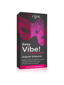 GEL COM VIBRAÇÃO INTENSE ORGASM 15ML ORGIE