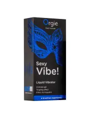 GEL COM VIBRAÇÃO LIQUID VIBRATOR 15ML ORGIE