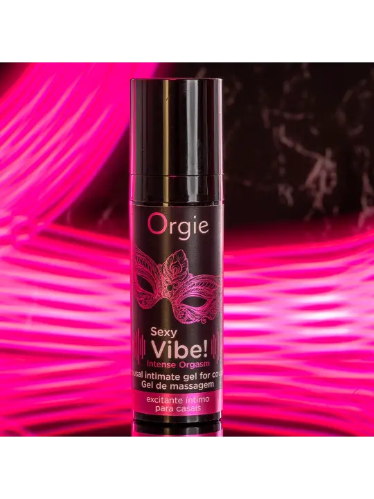 GEL COM VIBRAÇÃO INTENSE ORGASM 15ML ORGIE