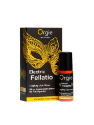 GLOSS COM EFEITO VIBRATÓRIO ELECTRIC FELLATIO 10ML ORGIE