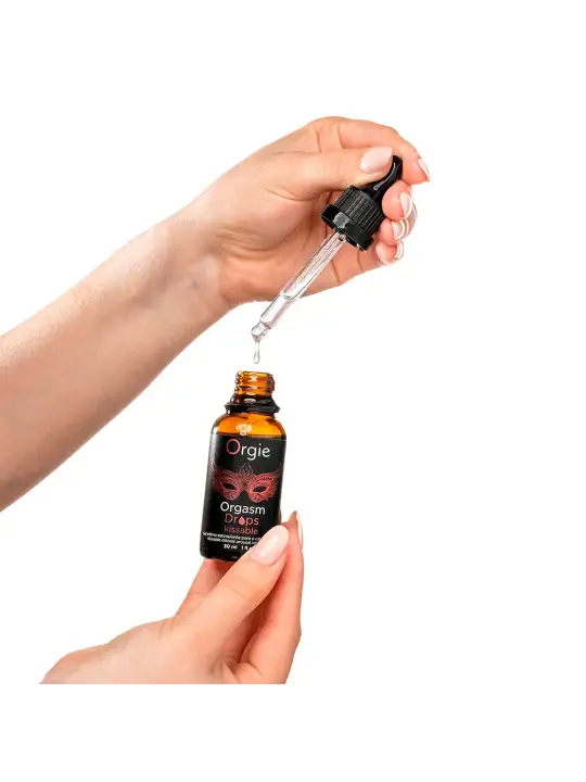 GOTAS BEIJÁVEIS ORGASM DROPS KISSABLE 30ML ORGIE