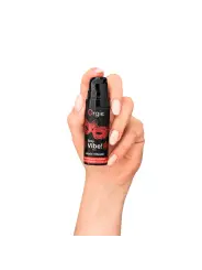 GEL COM VIBRAÇÃO E COM EFEITO DE AQUECIMENTO SEXY VIBE 15ML ORGIE