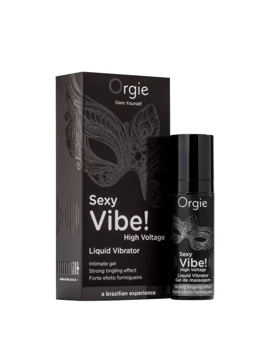 GEL COM VIBRAÇÃO SEXY VIBE HIGH VOLTAGE 15ML ORGIE