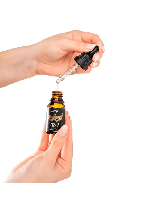 GOTAS COM EEFEITO VIBRATÓRIO ORGASM DROPS VIBE 15ML ORGIE