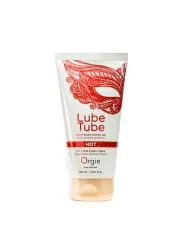 LUBRIFICANTE À BASE DE ÁGUA COM EFEITO DE AQUECIMENTO LUBE TUBE 150ML ORGIE