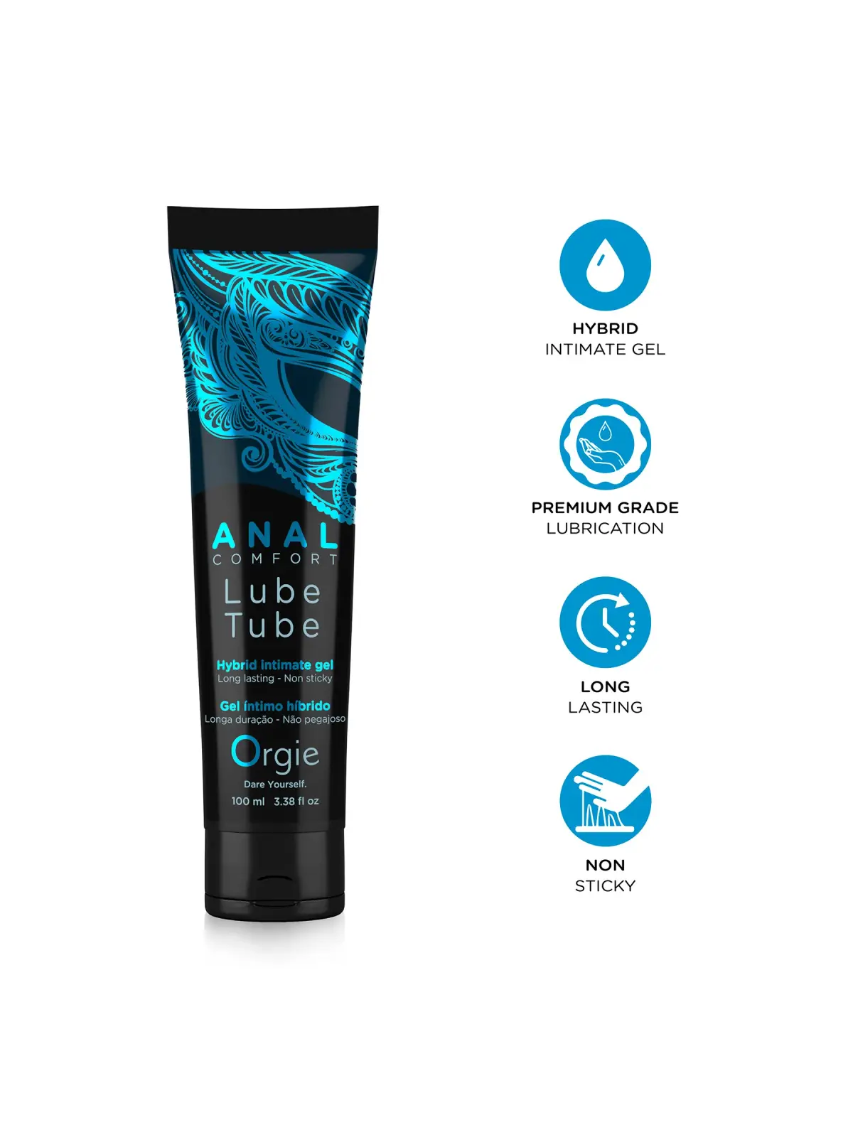 LUBRIFICANTE ANAL COMFORT 100ML ORGIE