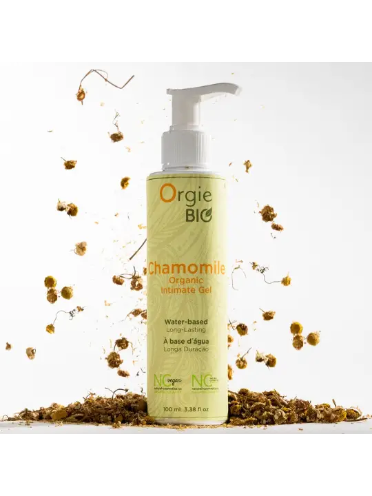 GEL LUBRIFICANTE À BASE DE ÁGUA BIO CHAMOMILE 100ML ORGIE