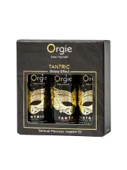 CONJUNTO DE ÓLEOS DE MASSAGEM TANTRIC SENSUAL MINI SIZE 3X30ML ORGIE