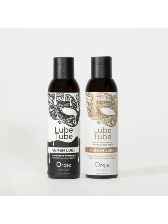GEL LUBRIFICANTE COM BASE DE ÁGUA HUMAN LUBE 150ML ORGIE