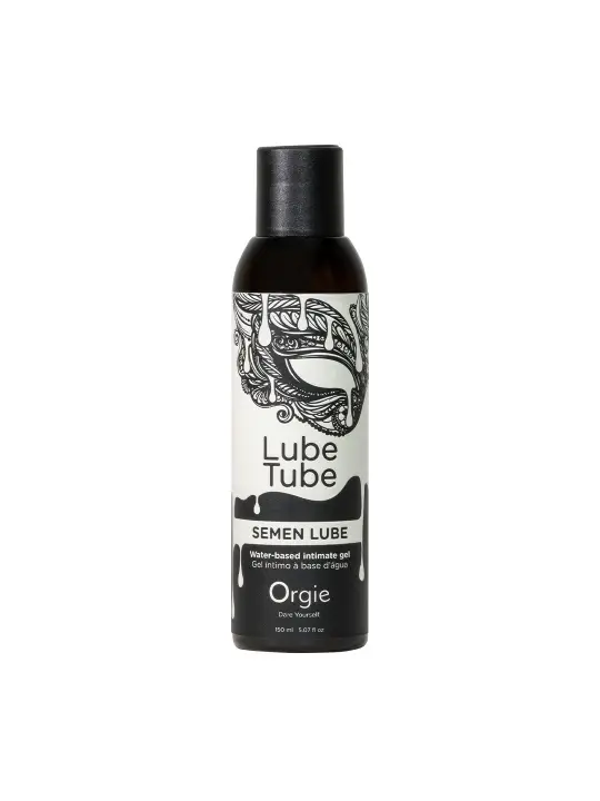 GEL LUBRIFICANTE COM BASE DE ÁGUA SEMEN LUBE 150ML ORGIE