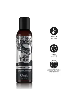 GEL LUBRIFICANTE COM BASE DE ÁGUA SEMEN LUBE 150ML ORGIE