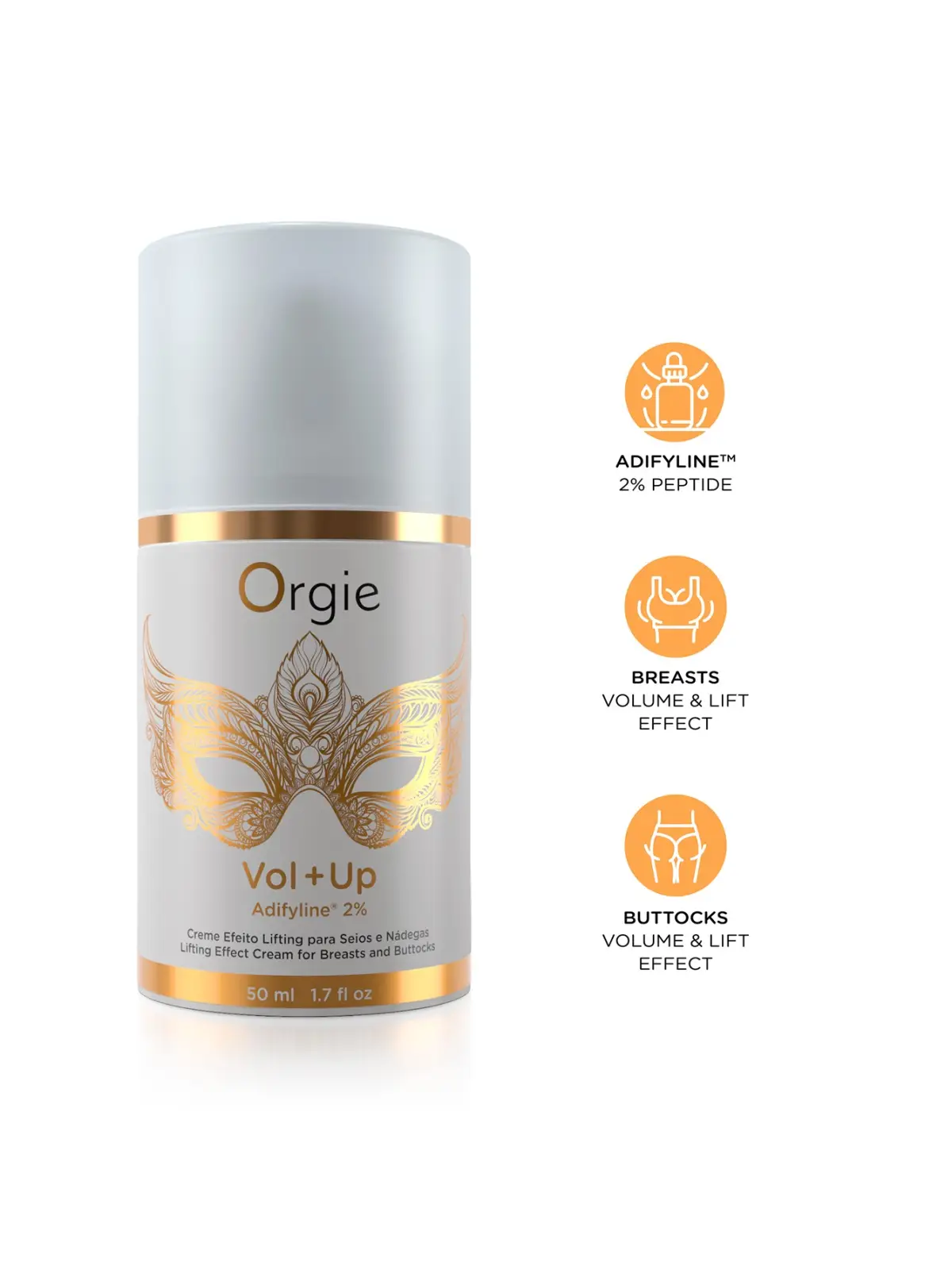 CREME TONIFICANTE VOL + UP ADIFYLINE 50ML ORGIE