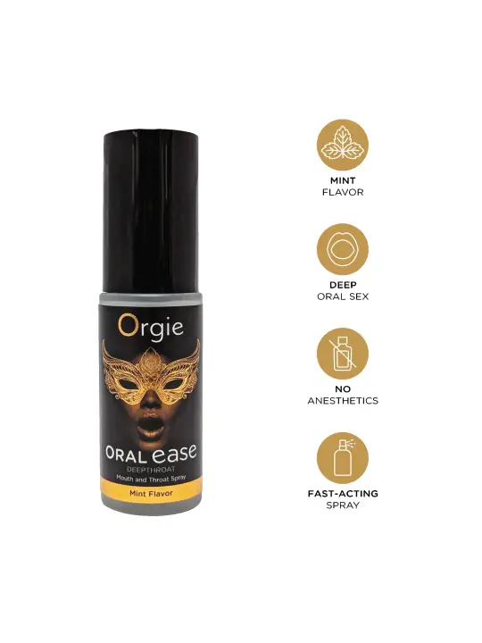 SPRAY RELAXANTE DE MENTA PARA GARGANTA FUNDA 15ML ORGIE